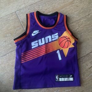 Nike Kids 4t Purple Phoenix Suns Basketball Jersey booker #1